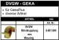 Preview: System Geka Plus Blindkupplung aus Messing - Trinkwasser